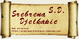 Srebrena Đelkapić vizit kartica